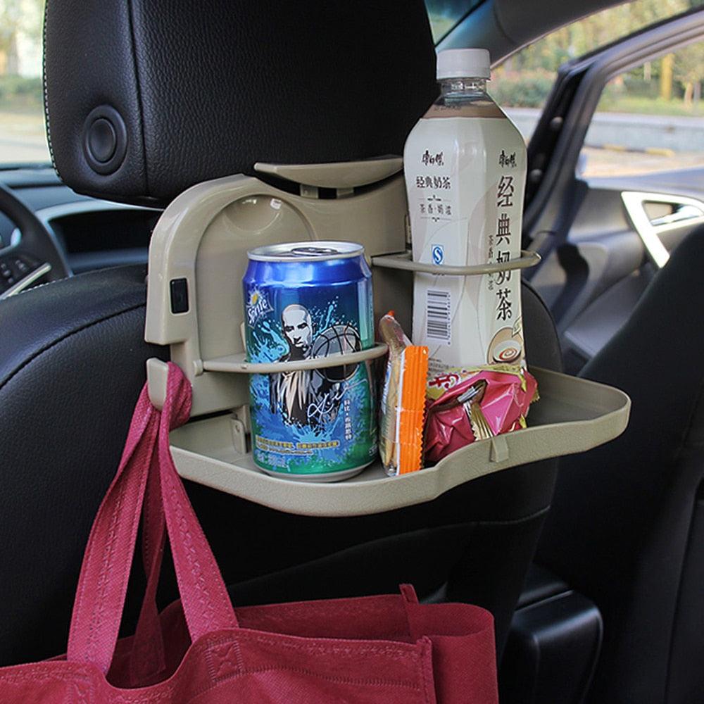 Car Steering Wheel Desk & Seat Tray - Portable Laptop & Eating Table