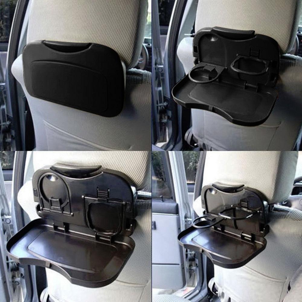 Car Steering Wheel Desk & Seat Tray - Portable Laptop & Eating Table