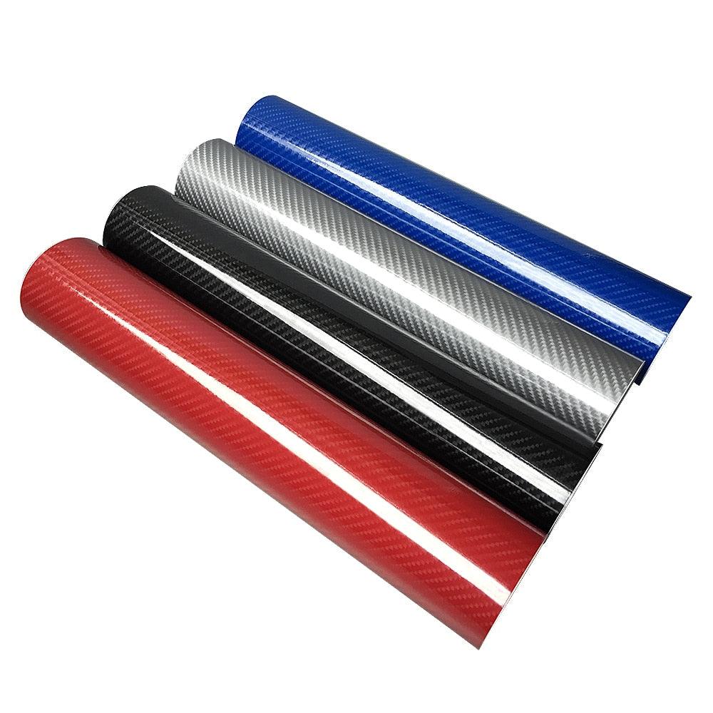 High Glossy Carbon Fiber Wrapping For Car